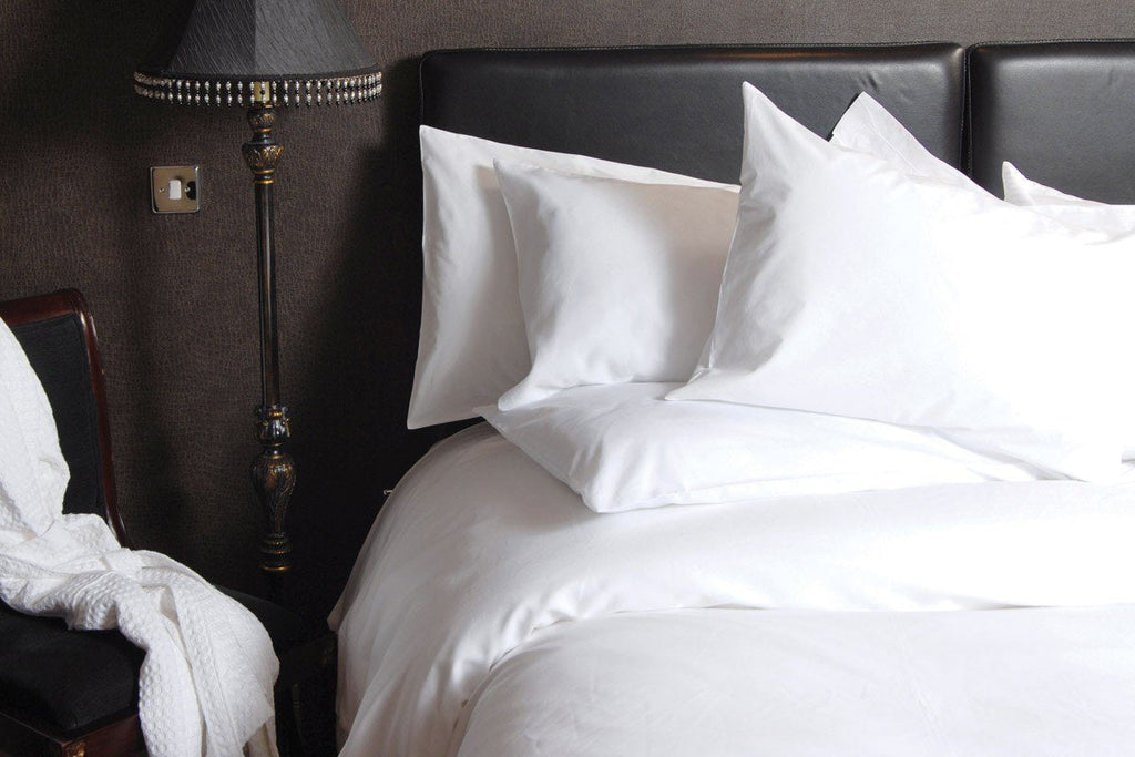 Euphoric 100% Bamboo 4-Piece Duvet Bedding Set - White | King Size