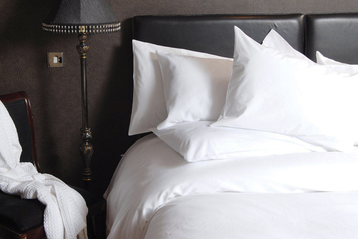 Euphoric 100% Bamboo 4-Piece Duvet Bedding Set - White | King Size