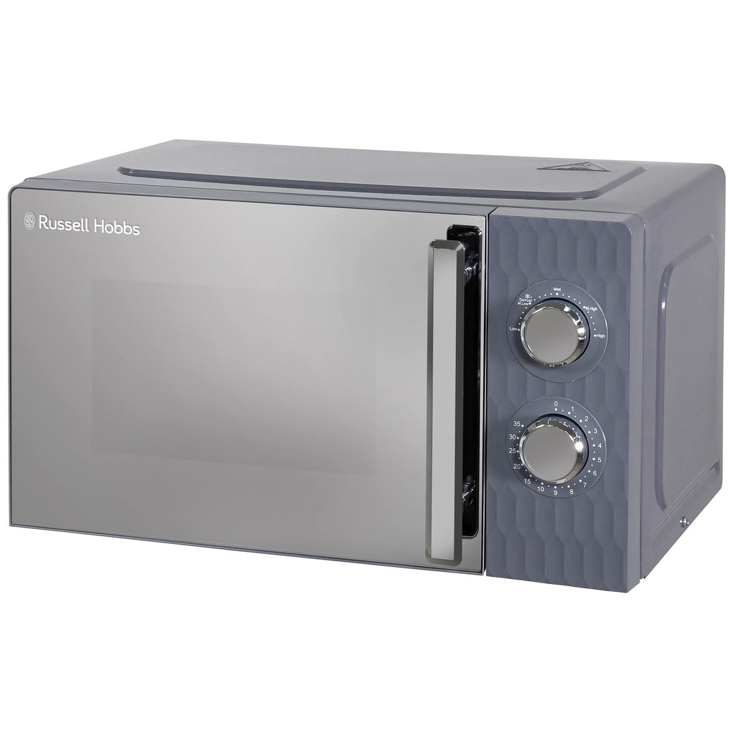 Russell Hobbs Honeycomb 17L 700W Solo Manual Microwave – Grey