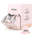 Grind Long Coffee Pods – 100 Nespresso Compatible Compostable Capsules
