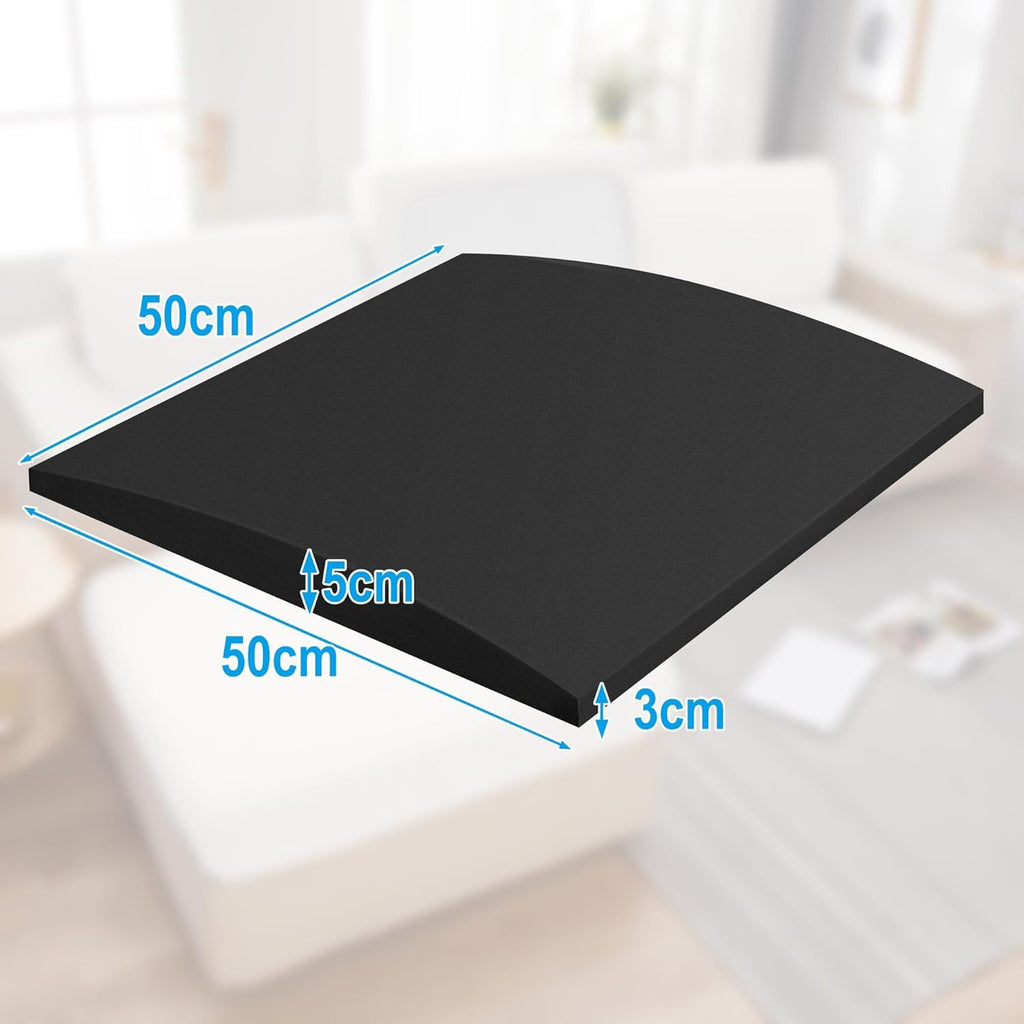 GIONAR 3PCS Sofa Cushion Support - High-Density Foam Sag Repair, 50x50cm