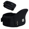 Bebamour 3-in-1 Baby Carrier with Hip Seat and Waist Extender – Black