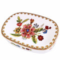 Jolof Store Self Draining Ceramic Soap Dish – Double Layer Porcelain