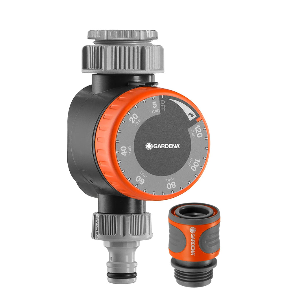 Gardena Water Timer with Flow Control – Automatic Garden Tap Timer