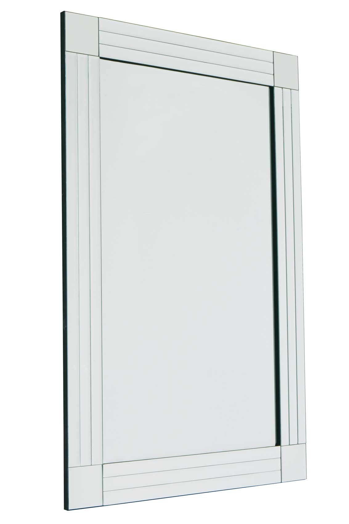 Jolof Store Triple Bevelled Venetian Wall Mirror - Frameless 91x61cm
