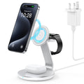 HERRBOL 3-in-1 Wireless Charging Station for iPhone, iWatch & AirPods