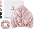 LaCourse 22 Momme Mulberry Silk Bonnet – Double-Layered Hair Wrap