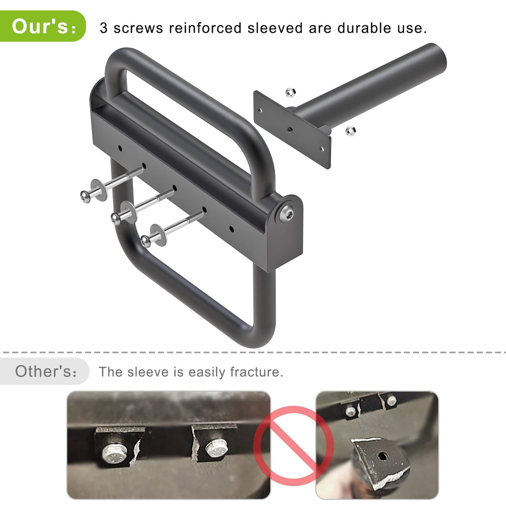 Kipika Olympic Hex Trap Bar – Folding Handles & Stand, 1000lb Capacity