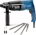 DongCheng 1 Inch SDS-PLUS Corded Rotary Hammer Drill with 4 Bits