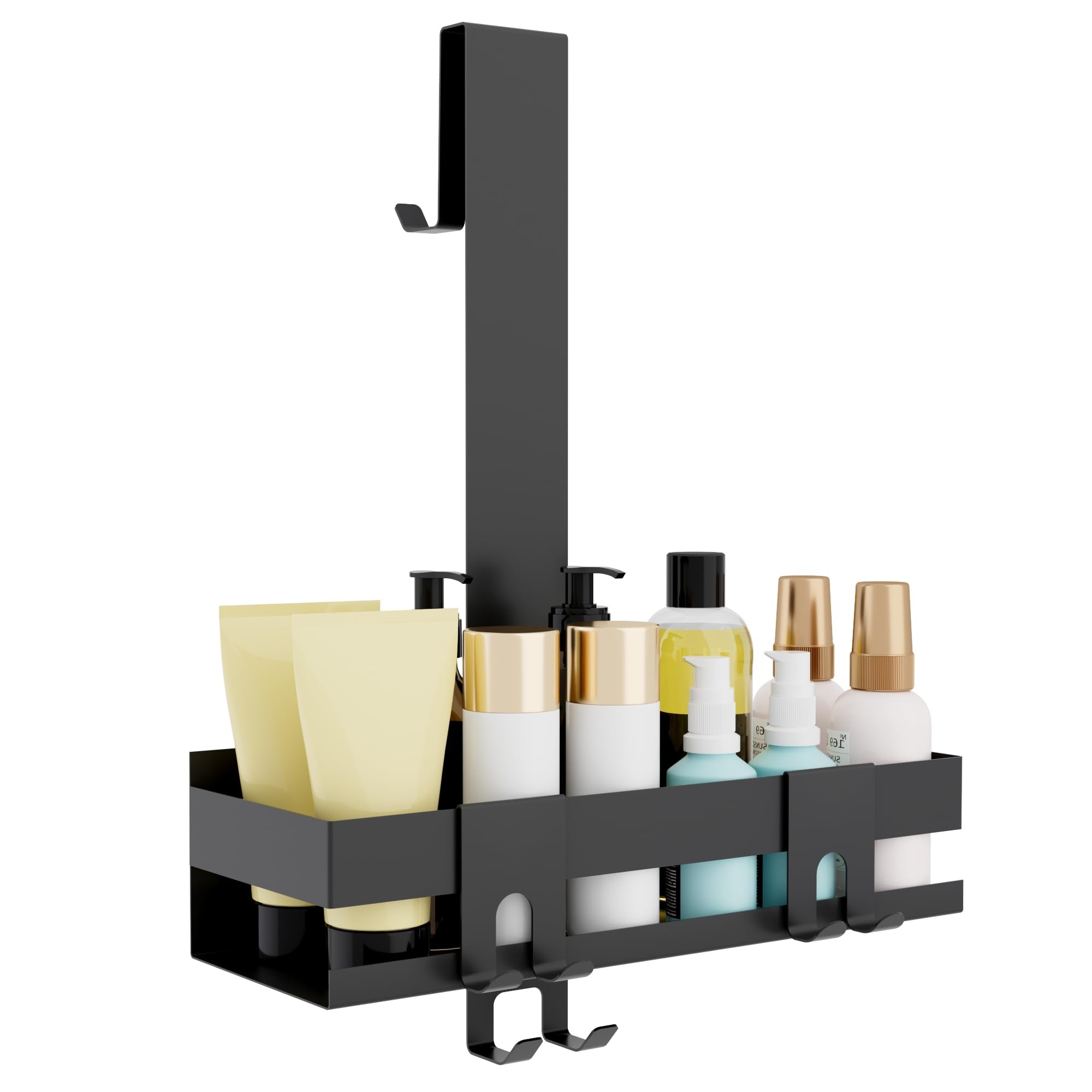 SAYAYO Over Door Shower Caddy | SUS304 Stainless Steel Matte Black