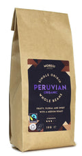 Moreish Peruvian Organic Fairtrade Single Origin Coffee Beans – 1kg Bag