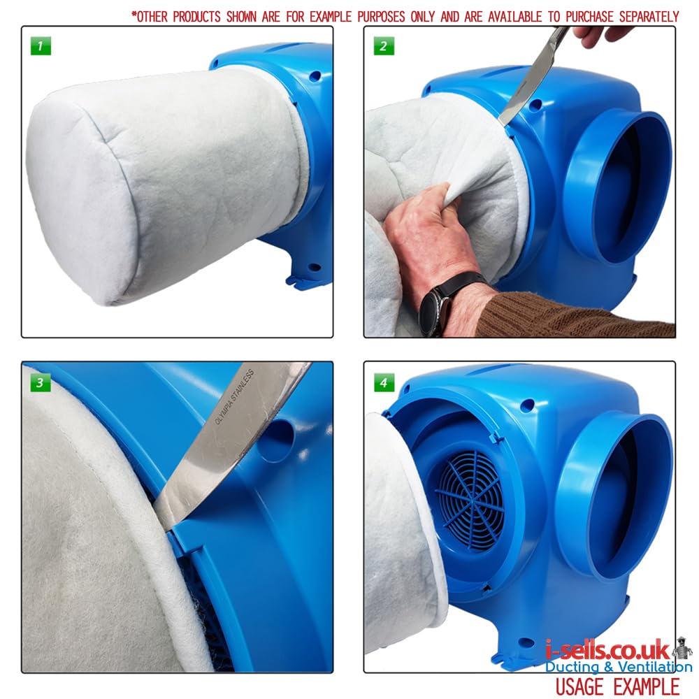 Nuaire Drimaster Replacement Filters | G3 Grade Pair for Post-2001 Models