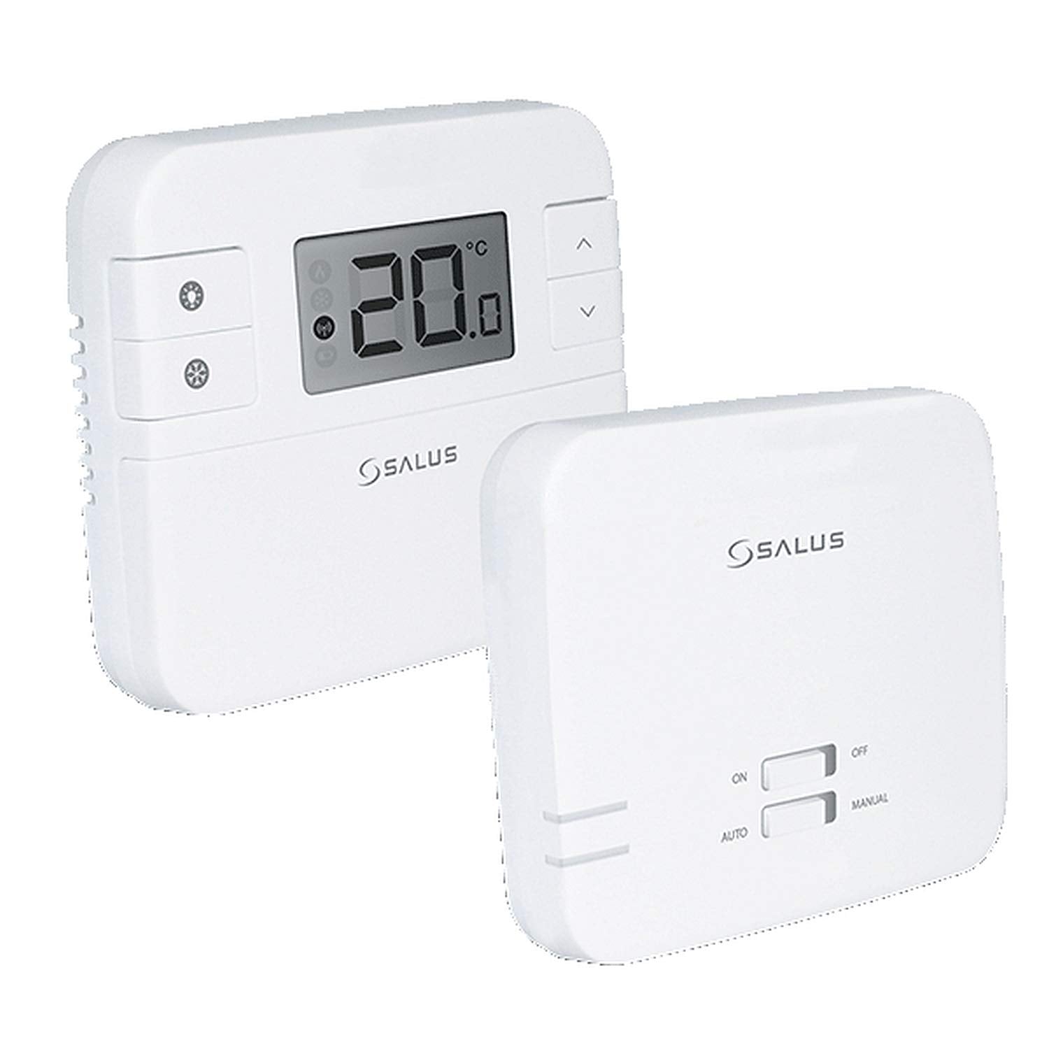 Salus RT310RF Wireless Digital Thermostat for Heating Control - White