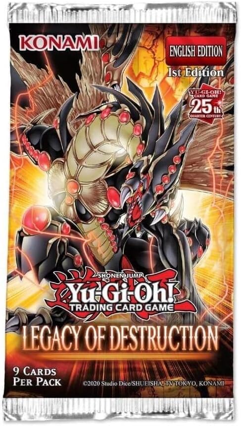 Yu-Gi-Oh! TCG: Legacy of Destruction Booster Pack - Trading Cards
