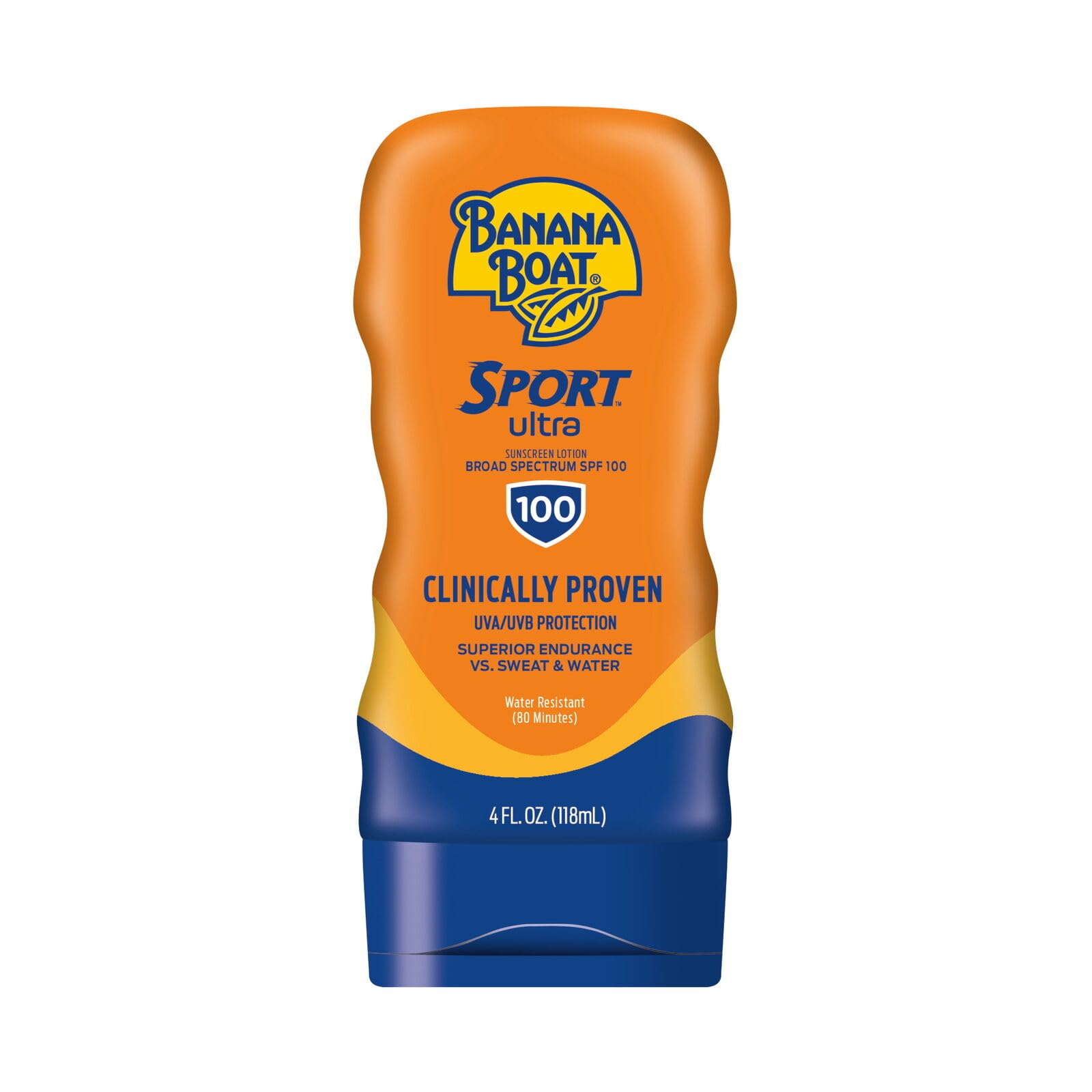 Banana Boat Sport Performance Sunscreen Lotion SPF 100 | 4oz Bottle