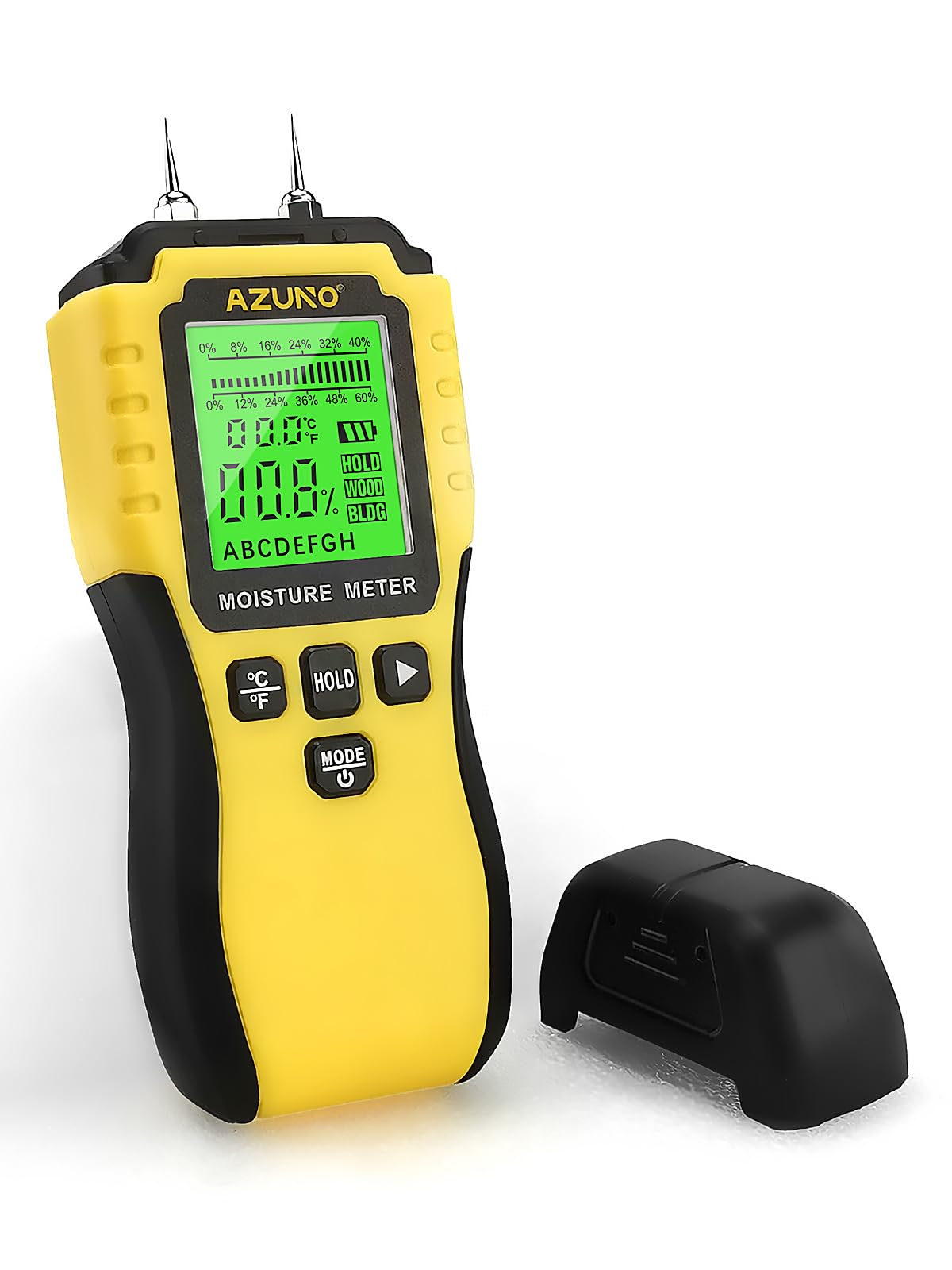 Jolof Store Pin-Type Moisture Meter – 8 Modes for Wood and Walls
