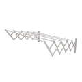 Amig Wall Mounted Clothes Airer – 140cm Extendable Aluminium Drying Rack