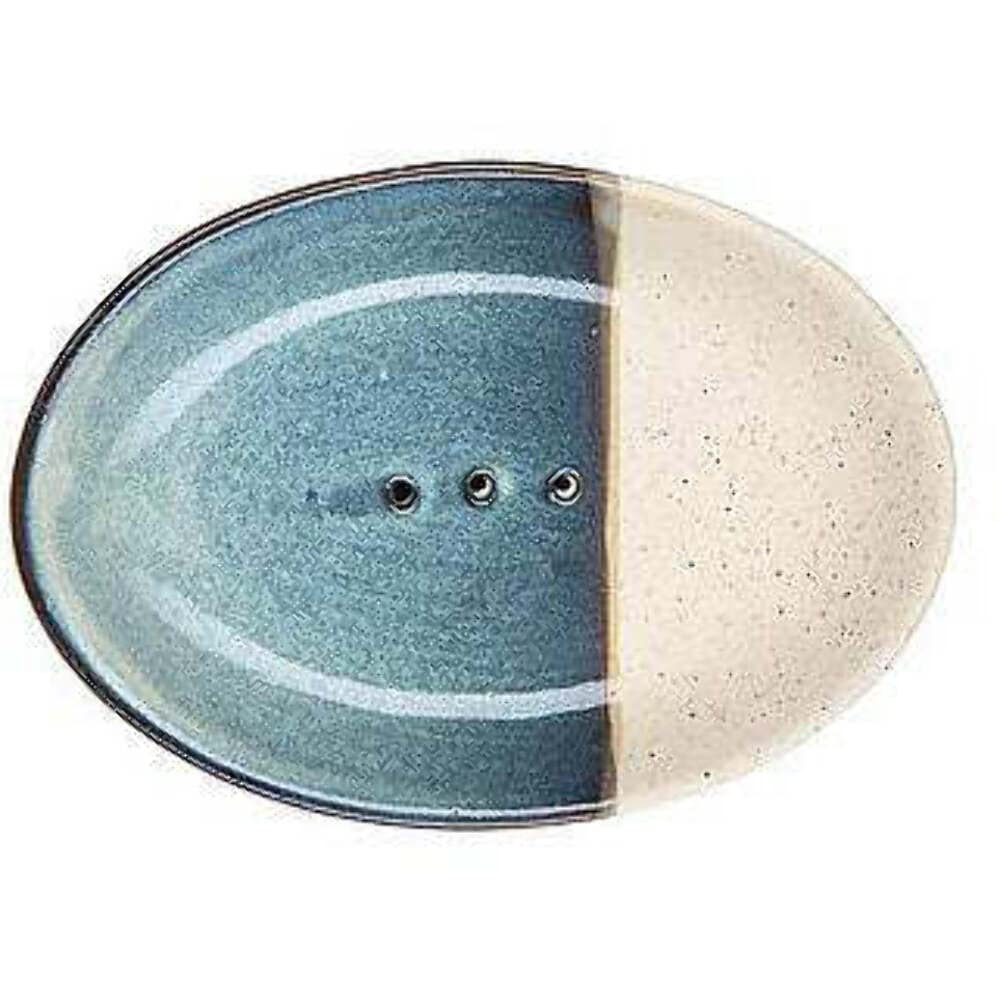 Tranquillo Theodora Ceramic Soap Dish – Draining Bathroom Accessory