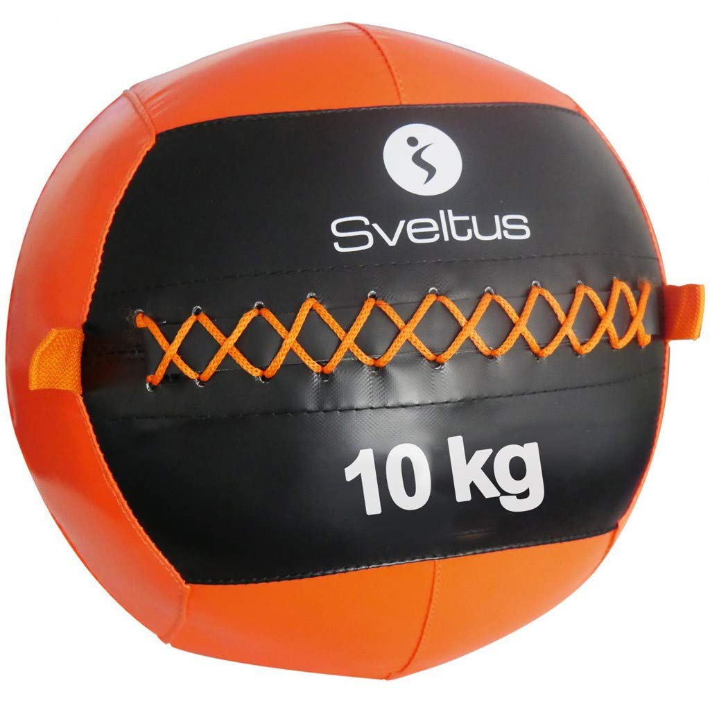 Sveltus Wall Ball 10 kg – 35 cm Impact Absorbing Fitness Ball