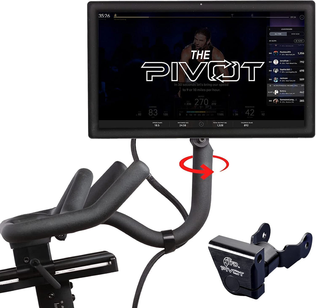TFD Pivot for Peloton Bike - 360 Swivel Screen Mount - Made in USA