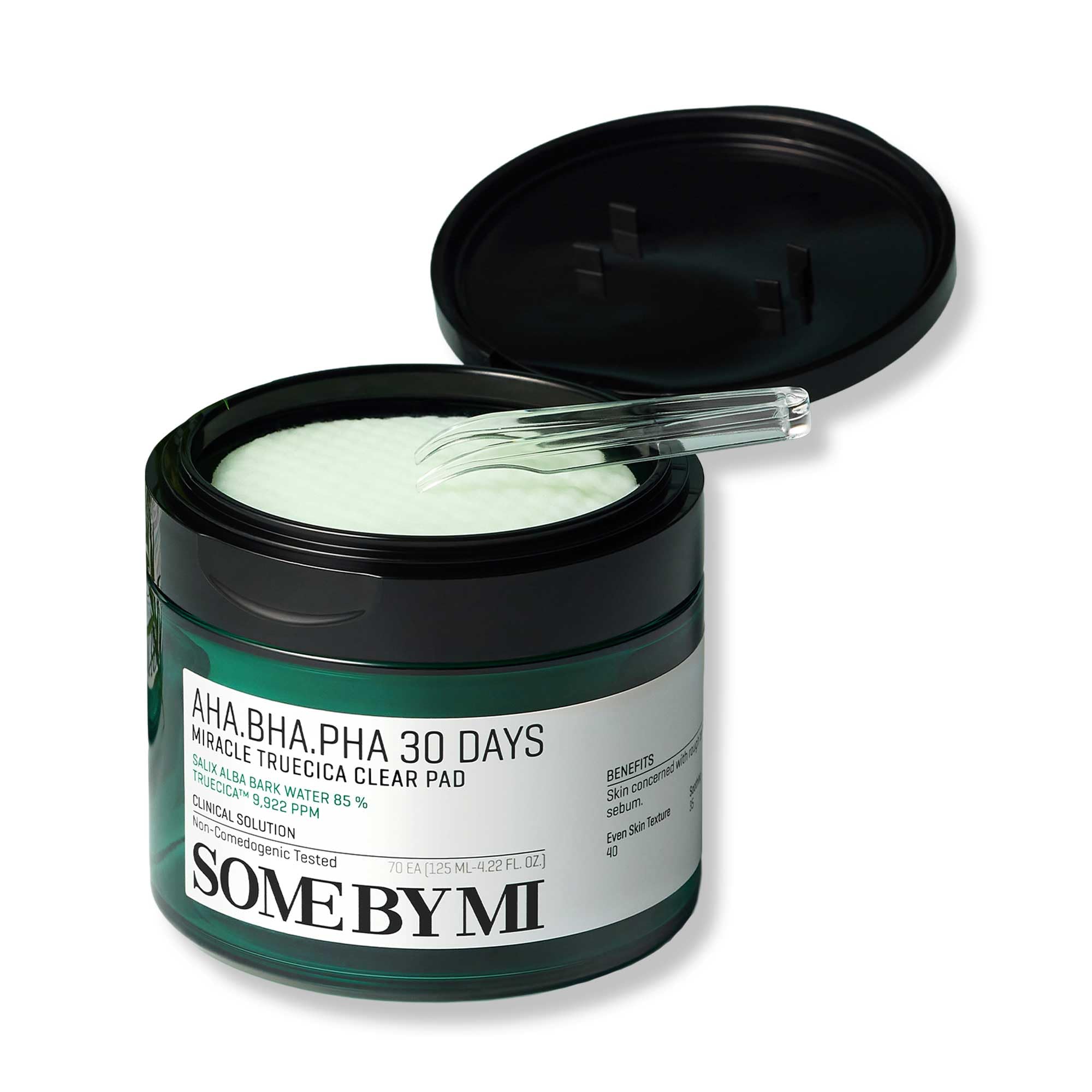 SOME BY MI AHA BHA PHA 30 Days Miracle Truecica Clear Toner Pads - 70ct