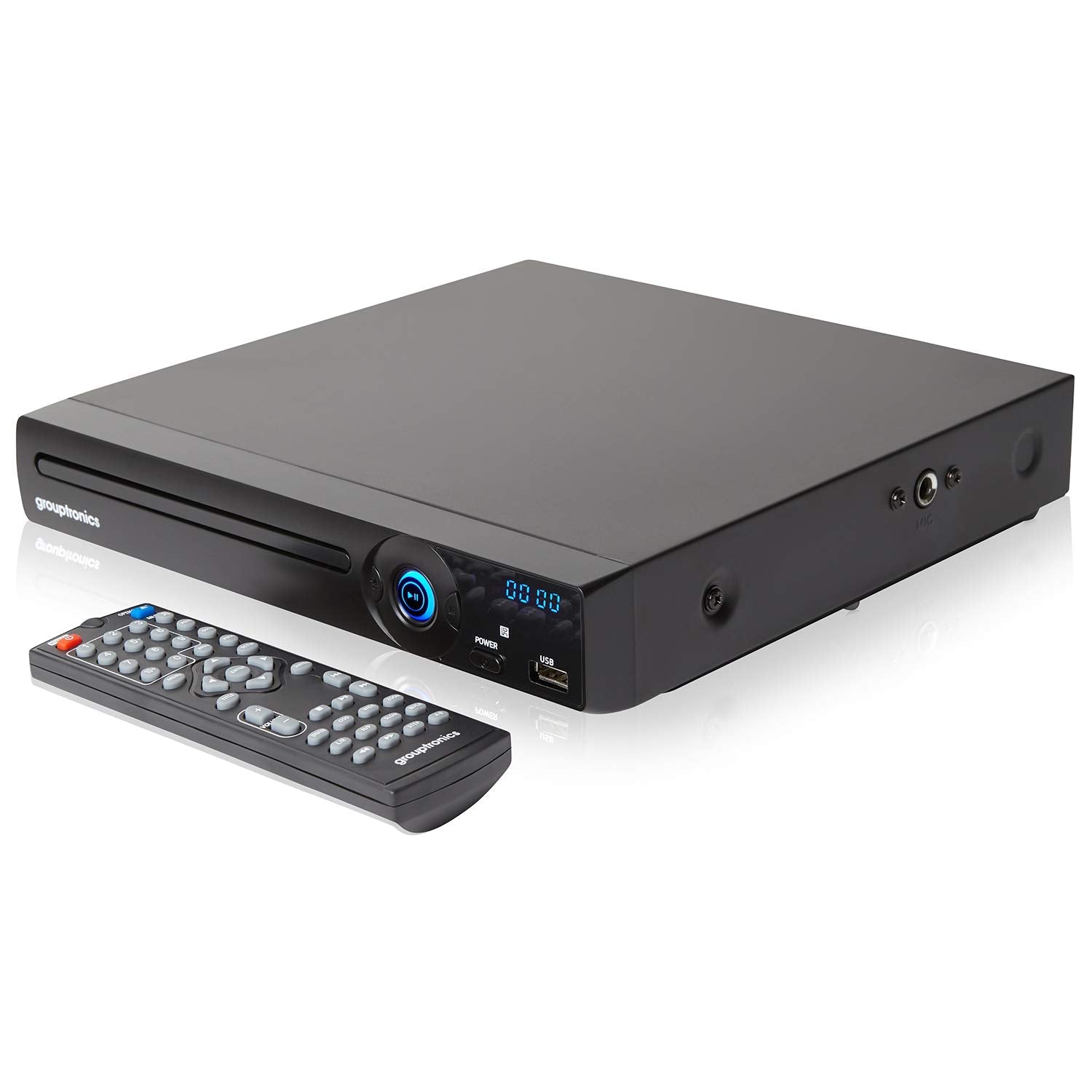 Grouptronics GTDVD-181 Multi Region DVD & Karaoke Player with HDMI