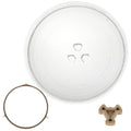 Jolof Store 245mm Microwave Glass Plate Replacement with Turntable Ring