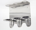 Triple Wall Mount Soap Dispenser | Chrome Stainless Steel