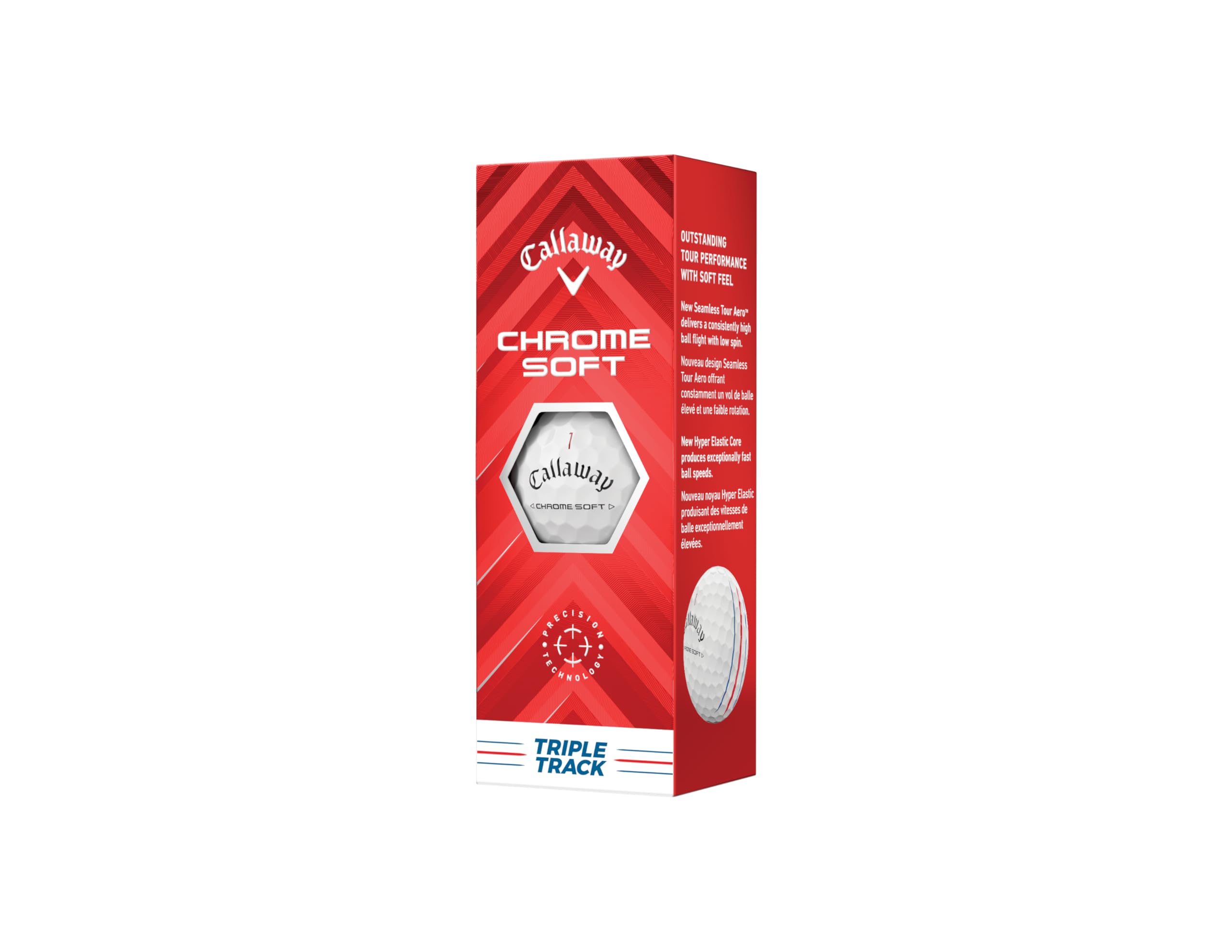Callaway Chrome Soft 24 Triple Track Golf Balls – Double Dozen Gift Box