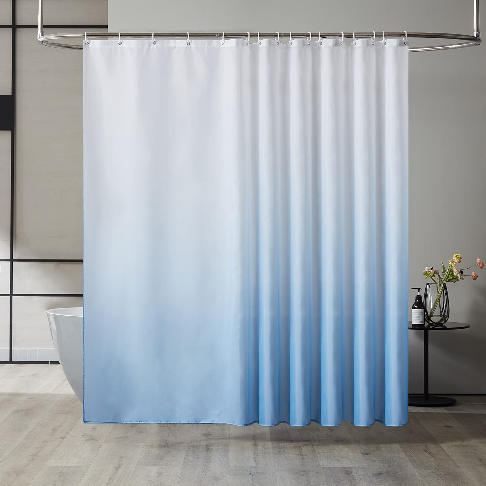 Furlinic Extra Wide Shower Curtain | Waterproof Polyester – 240x200cm