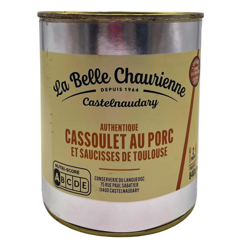 La Belle Chaurienne Pork Cassoulet with Toulouse Sausage – 840g Tin
