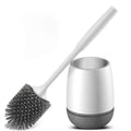 Jolof Store Silicone Toilet Brush and Holder – Antibacterial Wall Mount