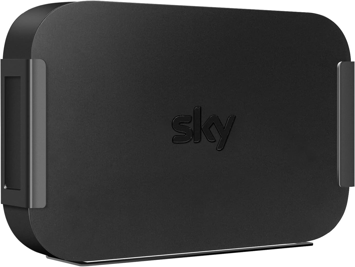 DINIAL Sky Q Mini Box Wall Mount - Metal Bracket in Black with Fixings