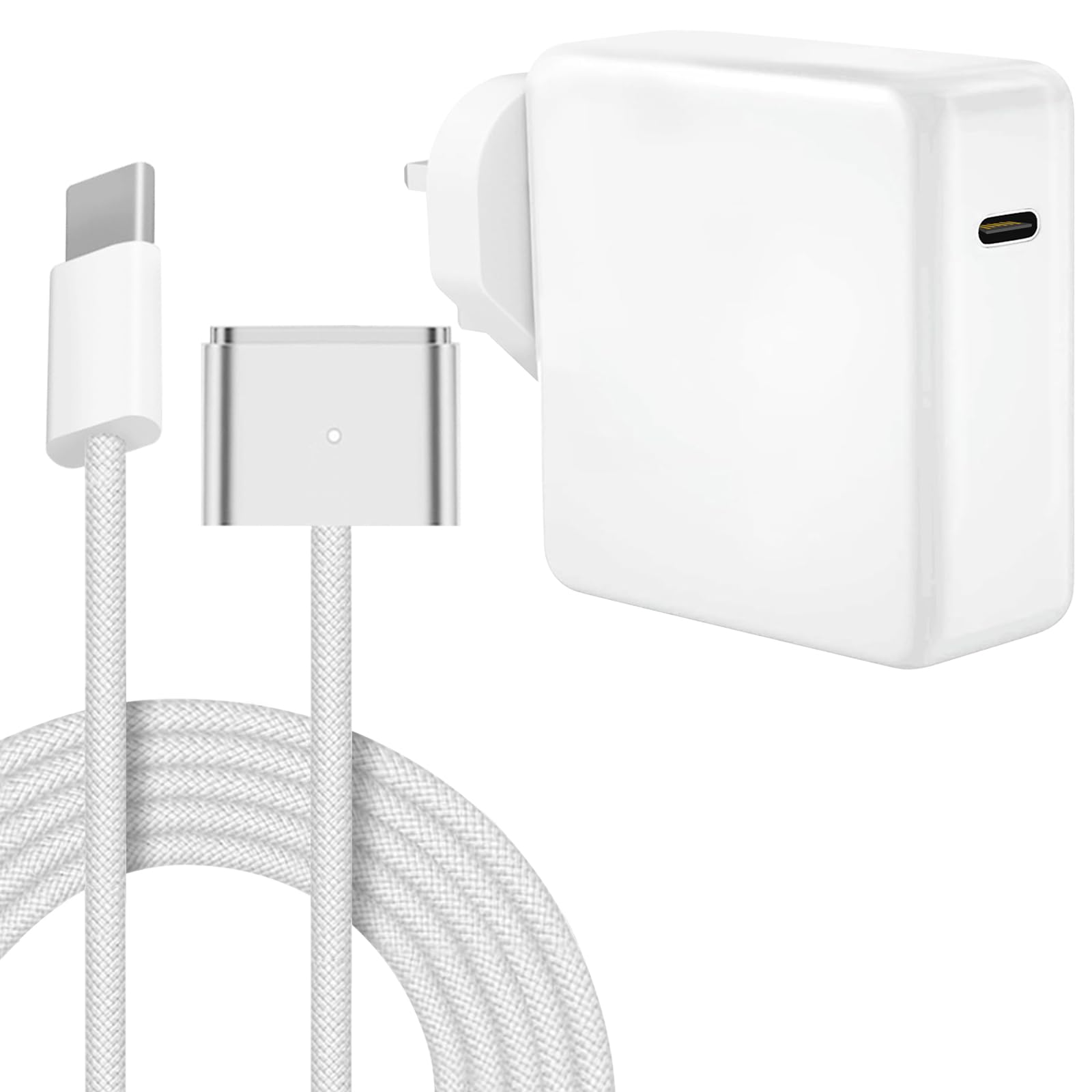 30W MacBook Air Charger – USB-C to Magnetic 3 Braided Cable