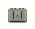 Kenwood Dusk 4-Slot Toaster – 1800W with 5 Browning Levels, Olive Green