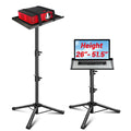 CAHAYA Projector Tripod Stand | Adjustable Laptop & DJ Rack Stand
