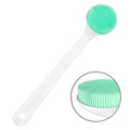 Jolof Store Silicone Back Scrubber – Long Handle Shower Body Brush, Mint Green