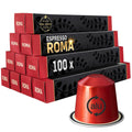 Roma Espresso – 100 Nespresso Compatible Dark Roast Capsules