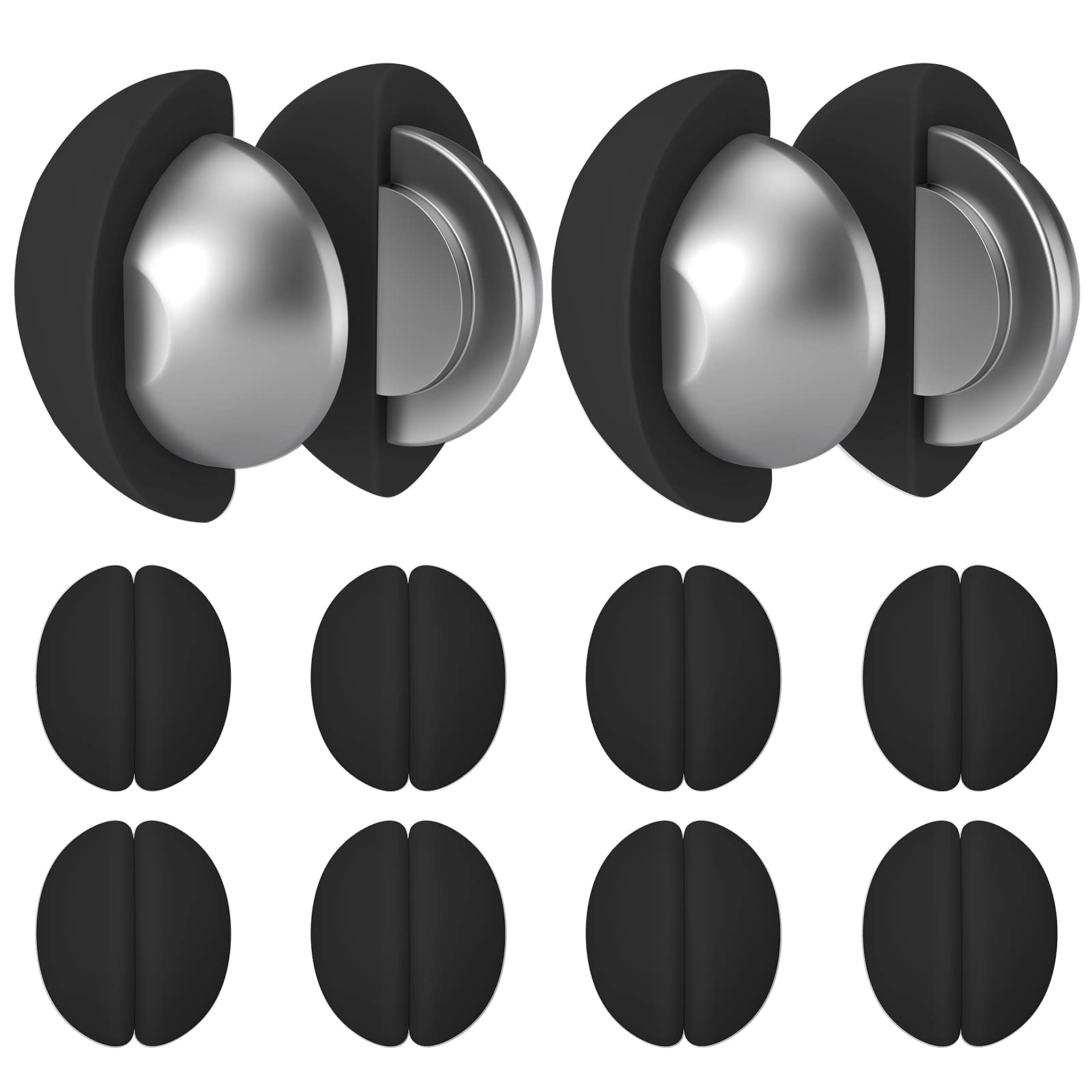 VANZAVANZU Shower Curtain Weights – 10 Pairs Heavy Duty Silicone Magnets