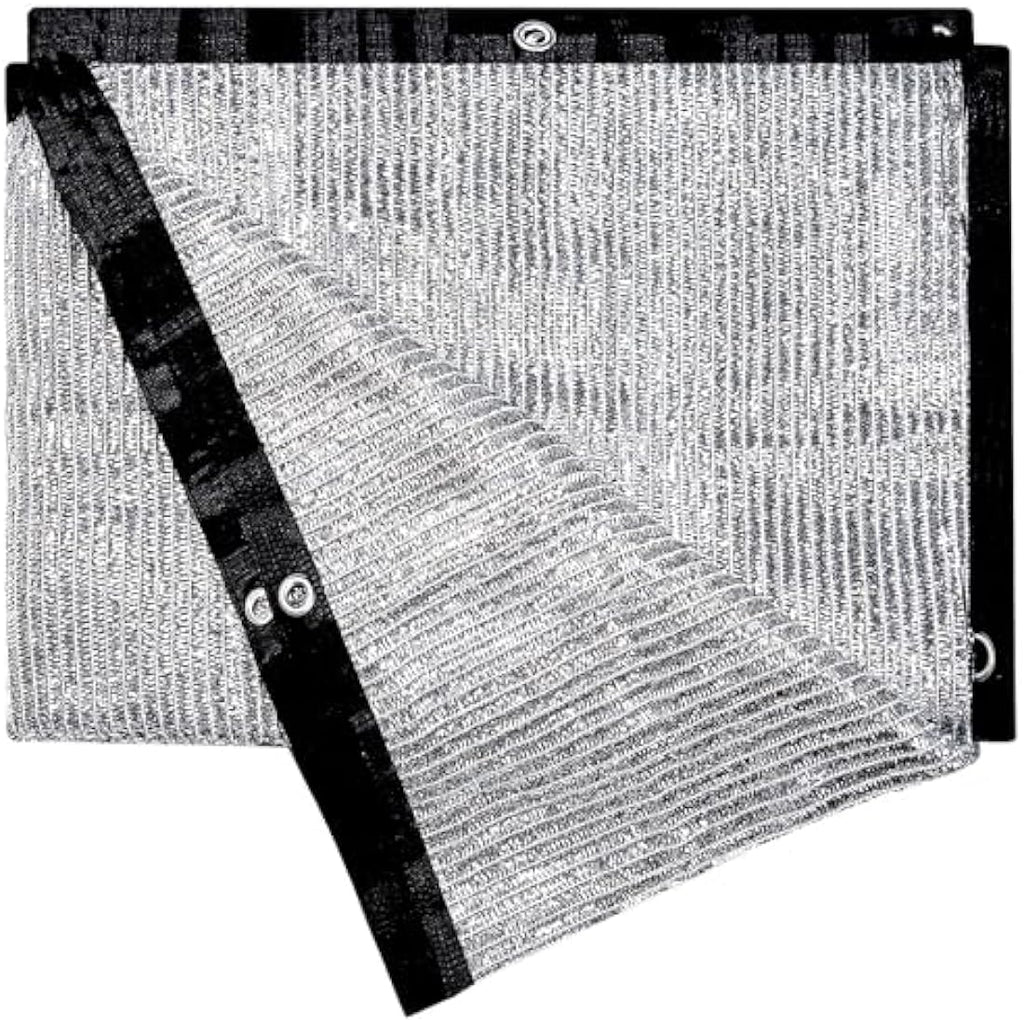 Soclear Aluminet Shade Cloth – 70% UV Reflective Pet & Garden Fabric – 13x24'