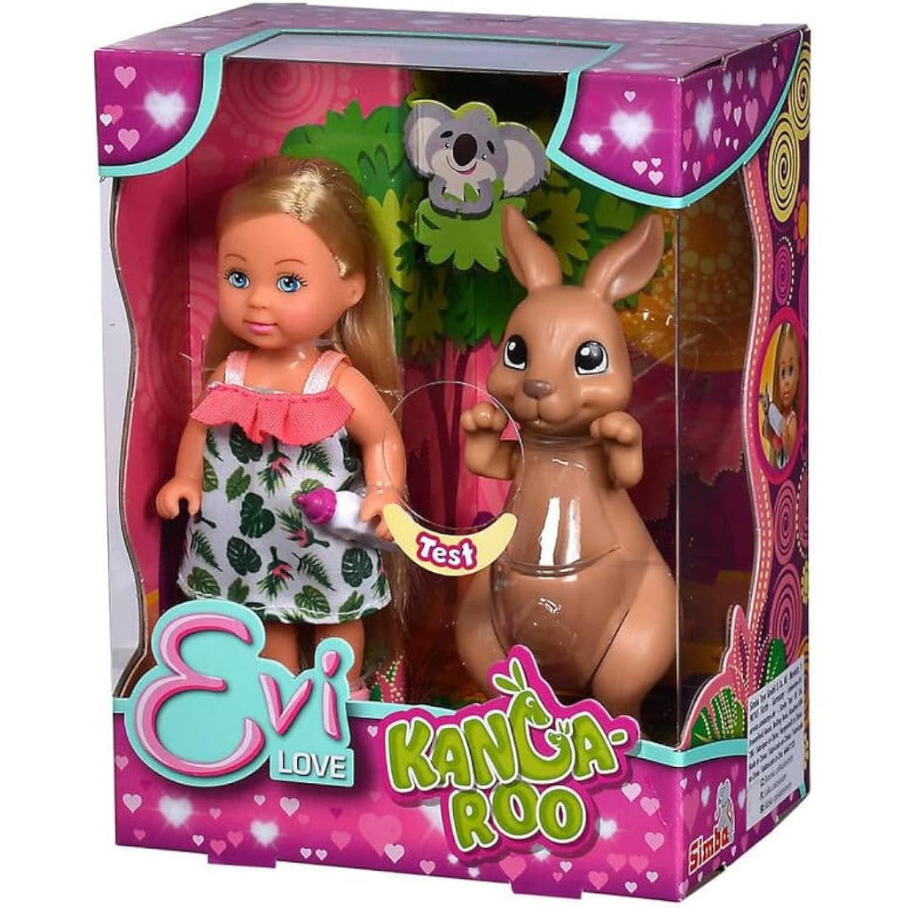 Simba Steffi Love Kangaroo Doll Set – 12cm Mother and Baby Toy