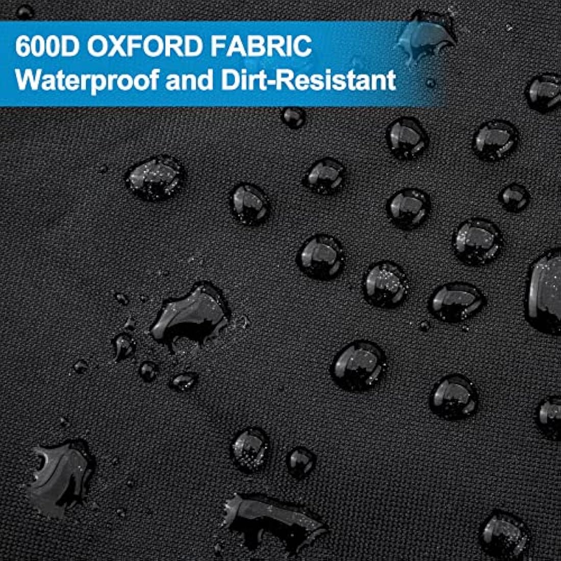 CICMOD VW T5 Windscreen Cover – Black 600D Oxford Sun & Snow Wrap