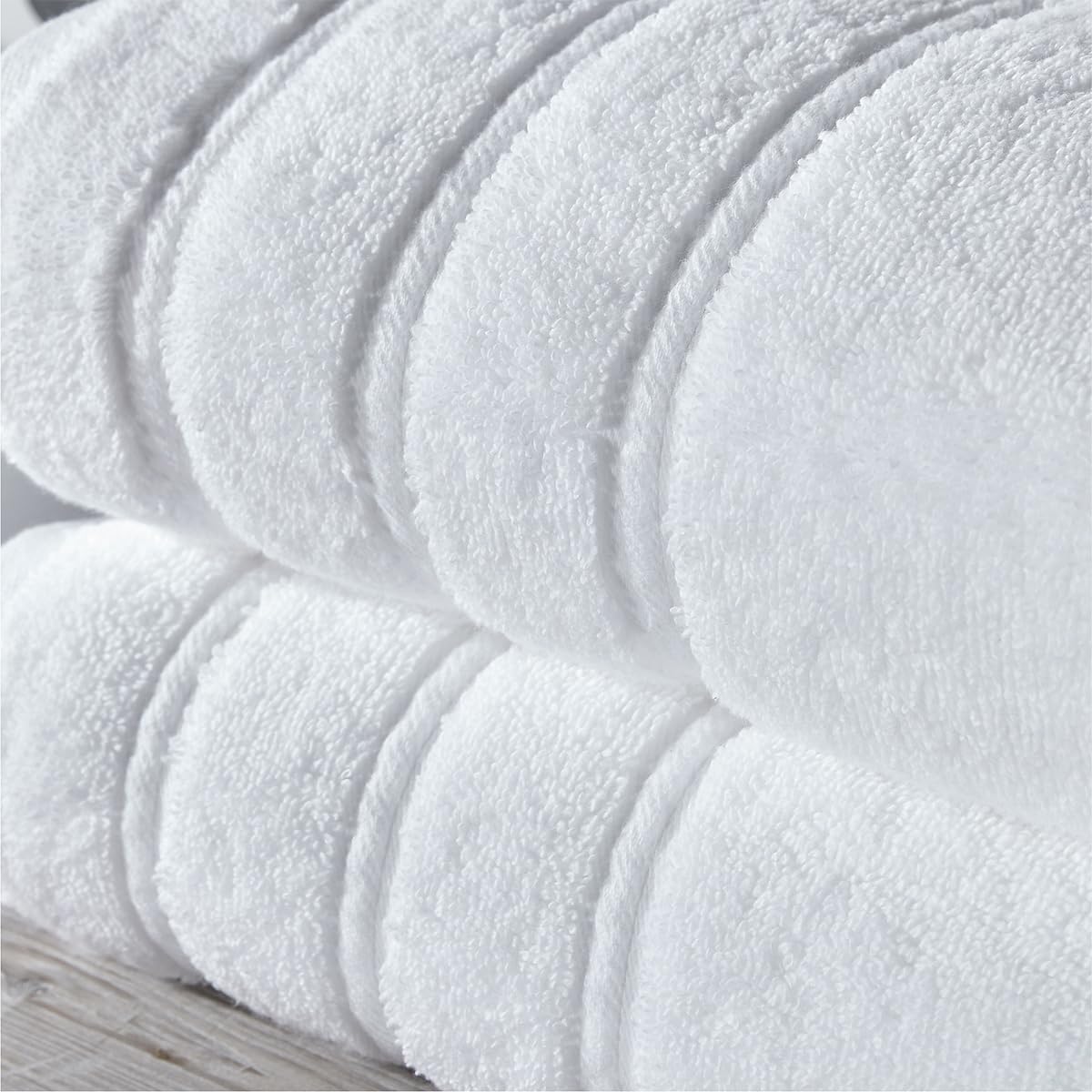 Christy Antalya Bath Sheets Set | 6 Piece | 100% Turkish Cotton | 600GSM | Soft Plush Luxury Towel Set | 2 Bath Sheets 2 Hand Towels 2 Face Cloths - image 3