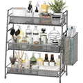 EKNITEY 3-Tier Bathroom Countertop Organizer – Metal Spice & Makeup Rack