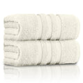 GC Gaveno Cavailia 100% Cotton Bath Sheets – Pack of 2 Soft Cream Towels