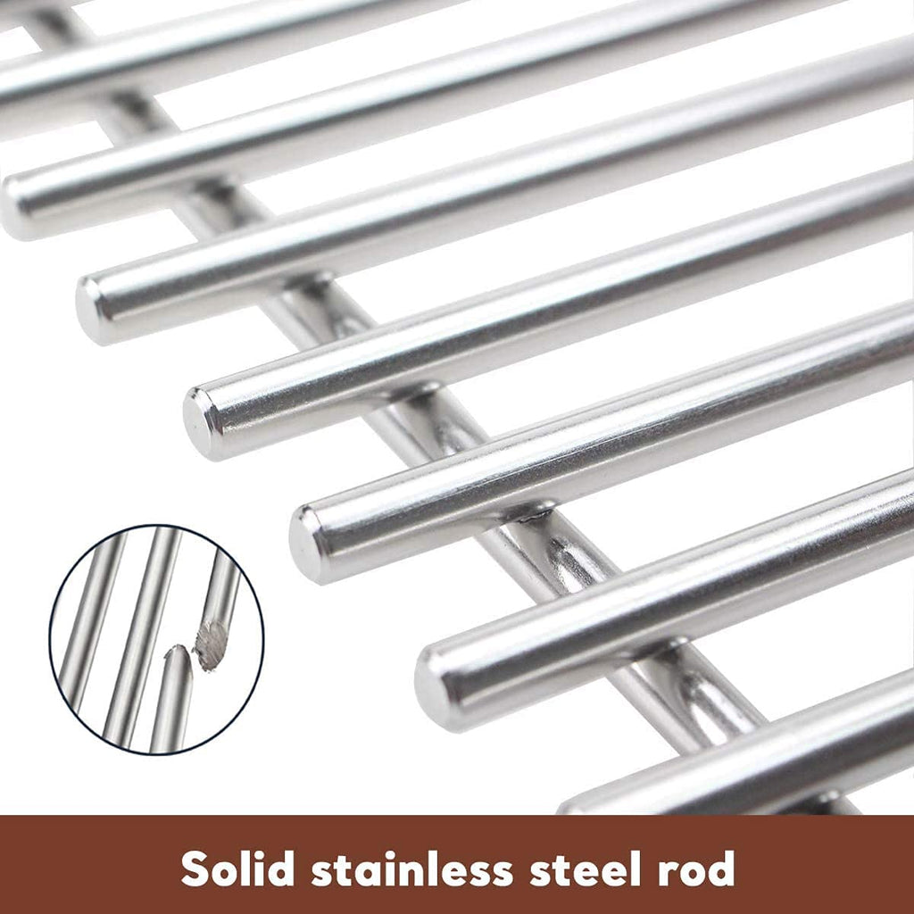 GFTIME Stainless Steel Cooking Grates for Weber Spirit 300 & Genesis B/C