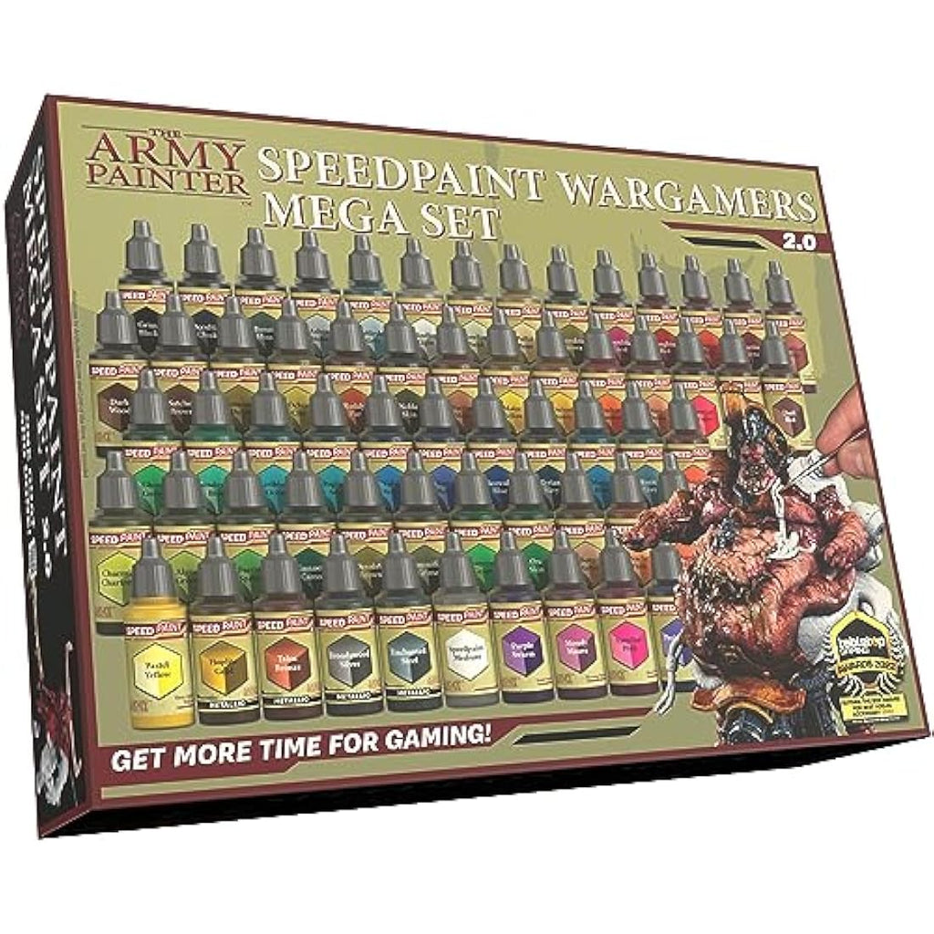 The Army Painter Speedpaint 2.0 Mega Set – 60 Miniature Model Paints