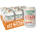 Cawston Press Sparkling Ginger Beer & Apple - 330ml Cans (Pack of 12)