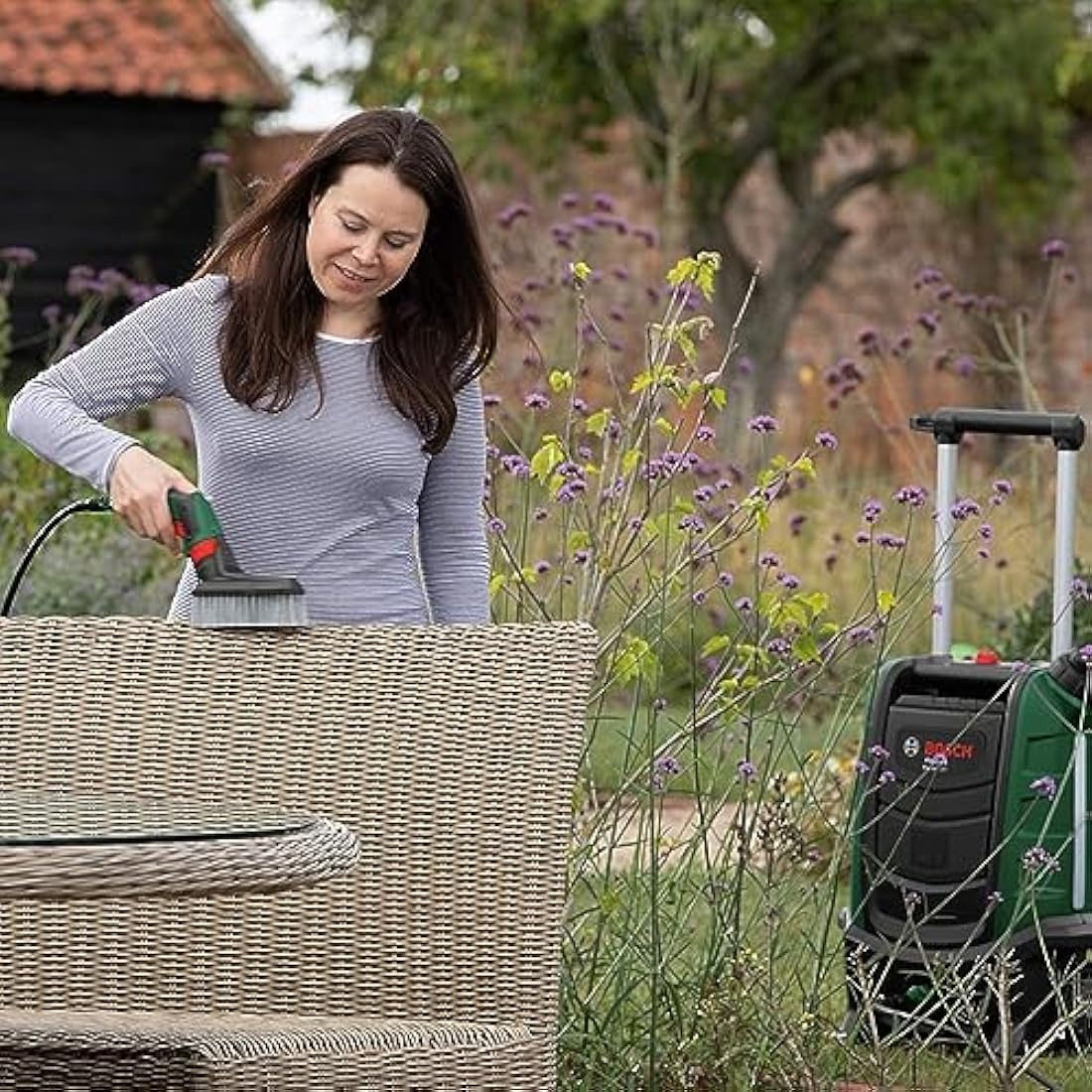 Bosch Fontus 18V Cordless Outdoor Pressure Washer – Portable Cleaner