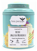 Tea People Decaf English Breakfast – Loose Leaf Black Tea in 100g Tin